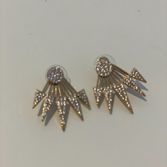 Horace ear jacket earrings - Sterling silver - Picture 3 of 3